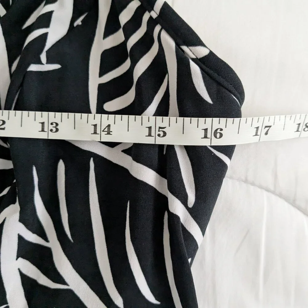 Miraclesuit Tankini Top Women's 16 Underwire Swim Top Hard to be Leaf Malibu - Picture 10 of 11